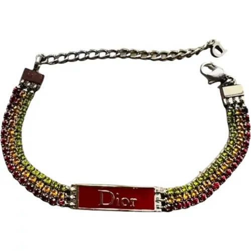 Pre-owned Metal bracelets , female, Sizes: ONE SIZE - Dior Vintage - Modalova