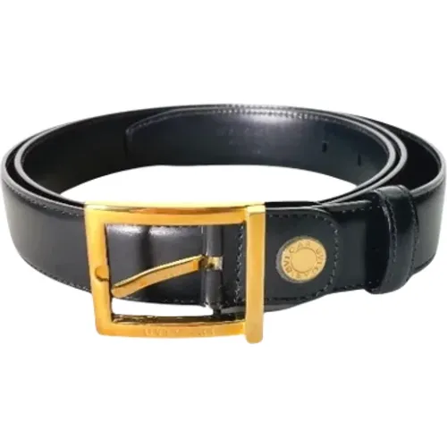 Pre-owned Leather belts , male, Sizes: ONE SIZE - Bvlgari Vintage - Modalova