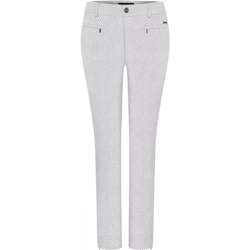 Jacquard Zip Trousers - Grey , female, Sizes: 2XL, 3XL, S, XL, L, M - C.Ro - Modalova