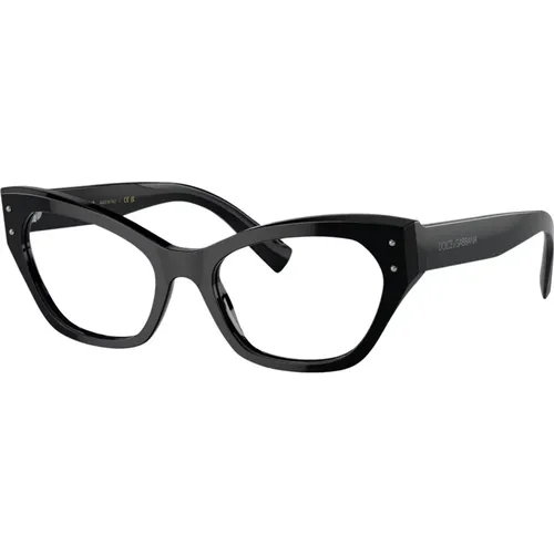 Schwarze Brillenfassungen Dg3385 Sonnenbrille , unisex, Größe: 52 MM - Dolce & Gabbana - Modalova