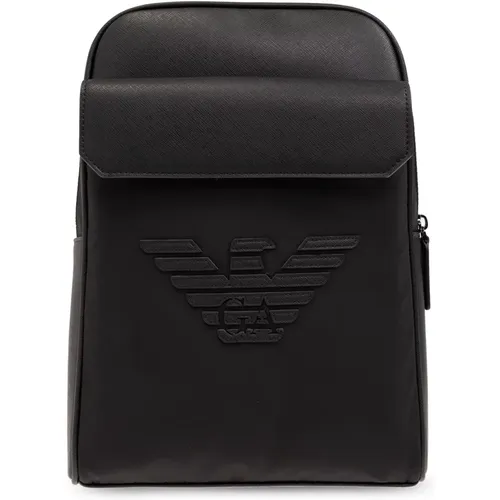 Collection backpack , male, Sizes: ONE SIZE - Emporio Armani - Modalova