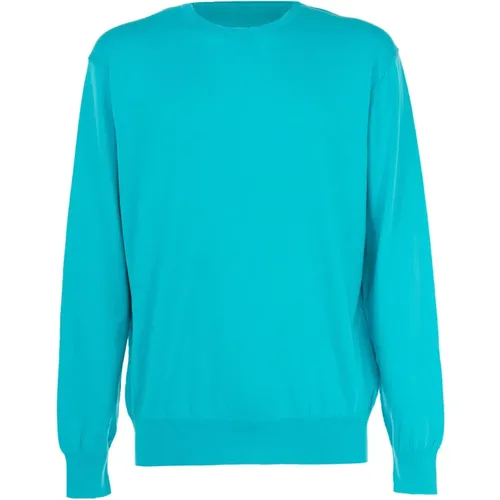 Herren Rundhals Langarm Pullover , Herren, Größe: 2XL - CASHMERE COMPANY - Modalova