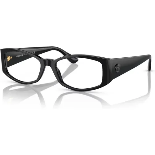 Stylish Eyewear Frames in Gb Color , unisex, Sizes: 54 MM - Versace - Modalova