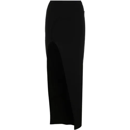 Statement Maxi Skirt , female, Sizes: L - Rick Owens - Modalova