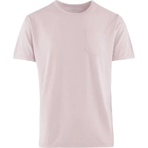 Men`s Slub Cotton T-Shirt with Pocket , male, Sizes: 3XL - BomBoogie - Modalova