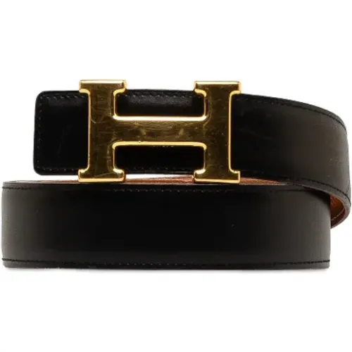 Pre-owned Leather belts , female, Sizes: ONE SIZE - Hermès Vintage - Modalova