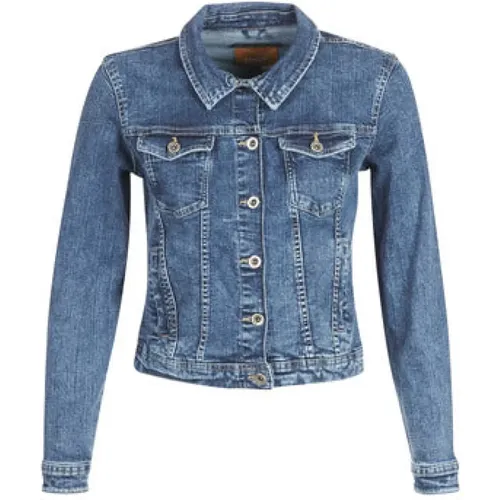 Blaue Jeansjacke Frauen BCI Baumwolle - Only - Modalova