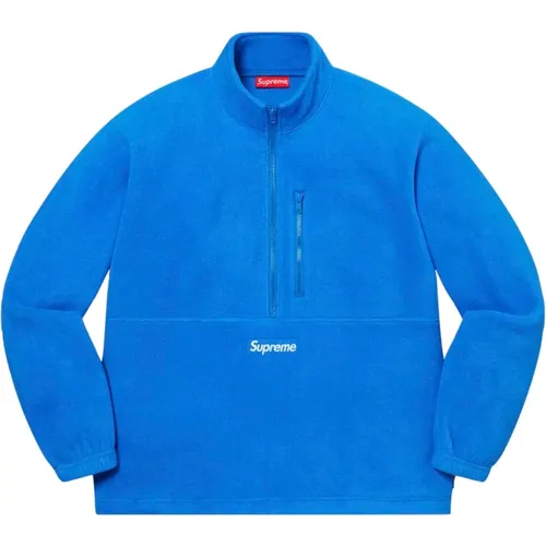 Bright Polartec Half Zip Pullover , Herren, Größe: L - Supreme - Modalova