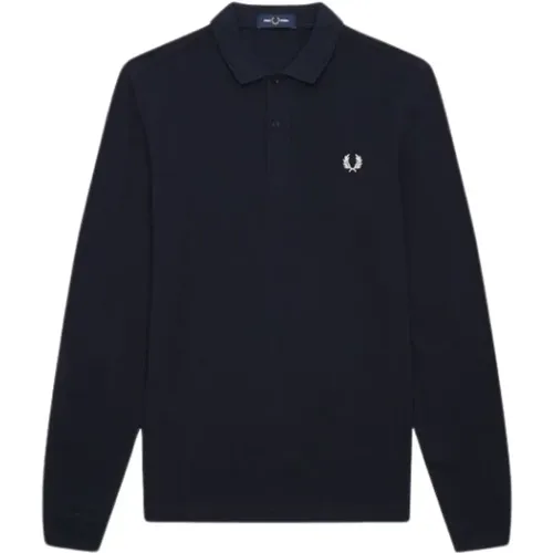 Langarm Polo Shirt Fred Perry - Fred Perry - Modalova