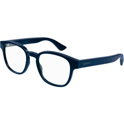 Prescription Glasses Gg1343O 003 transparent size: 49/19/145 , male, Sizes: 49 MM - Gucci - Modalova