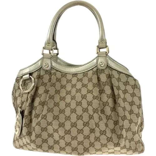 Pre-owned Canvas totes , female, Sizes: ONE SIZE - Gucci Vintage - Modalova