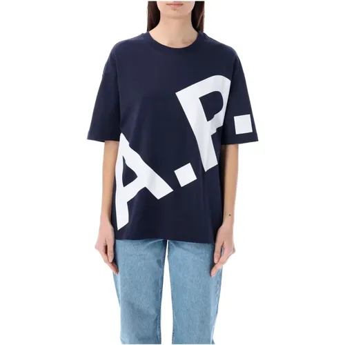 T-Shirts , female, Sizes: XS, L, XL, S, 2XL, M - A.p.c. - Modalova