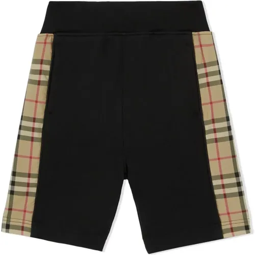 Stylische schwarze Shorts für Jungen - Burberry - Modalova