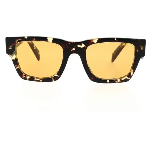 SymboleLarge Sonnenbrille , Herren, Größe: 50 MM - Prada - Modalova