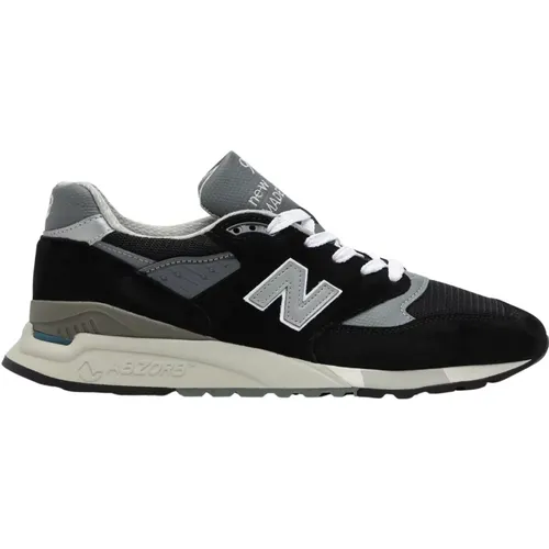 Low-Top Sneaker 998 Essentials , male, Sizes: 10 UK, 10 1/2 UK, 7 1/2 UK, 9 UK, 6 1/2 UK, 8 1/2 UK, 11 UK, 8 UK - New Balance - Modalova