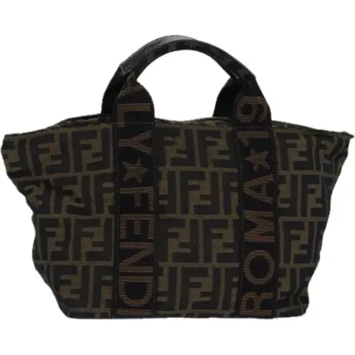 Pre-owned Canvas fendi-bags , female, Sizes: ONE SIZE - Fendi Vintage - Modalova