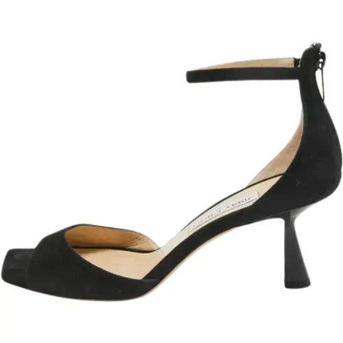 Pre-owned Suede sandals , female, Sizes: 8 UK - Jimmy Choo Pre-owned - Modalova