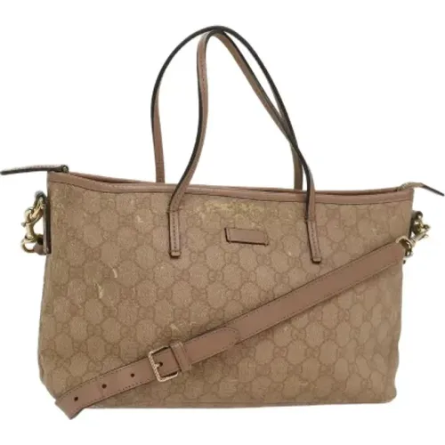 Pre-owned Canvas gucci-bags , female, Sizes: ONE SIZE - Gucci Vintage - Modalova