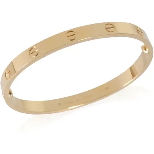 Pre-owned Gold bracelets , female, Sizes: ONE SIZE - Cartier Vintage - Modalova