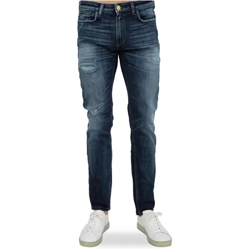 Slim-Fit Denim Jeans , male, Sizes: W36, W33, W32, W34 - Emporio Armani - Modalova