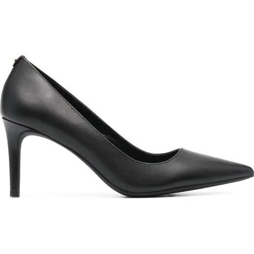 Schwarze Alina Elegante Handtasche,Leder Pointy-Toe Stiletto Pumps - Michael Kors - Modalova