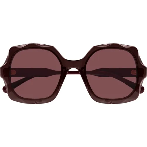 Sunglasses with Original Accessories , female, Sizes: 53 MM - Chloé - Modalova