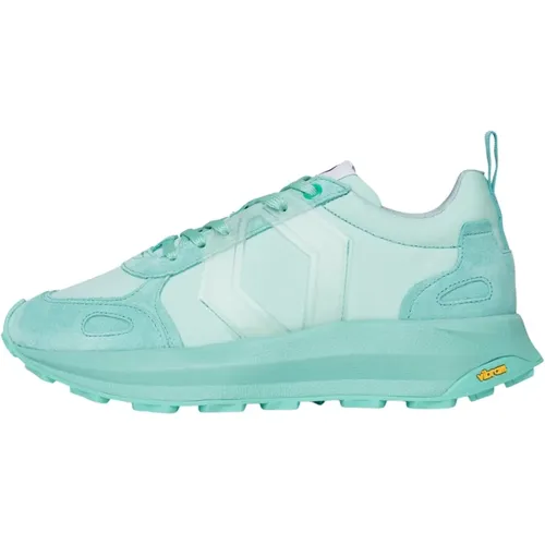 Türkise Mono-Aqua Sneakers , Damen, Größe: 40 EU - Mikakus Barcelona - Modalova