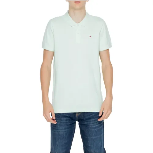Short Sleeve Polo Shirt , male, Sizes: S, 2XL, L, M, XL - Tommy Jeans - Modalova