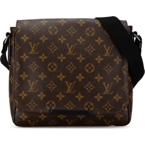 Pre-owned Canvas shoulder-bags , female, Sizes: ONE SIZE - Louis Vuitton Vintage - Modalova