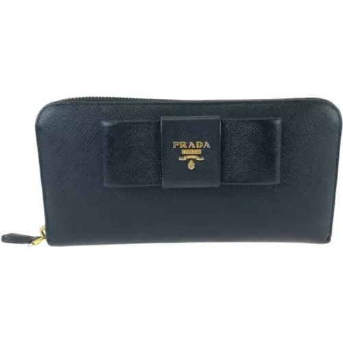 Pre-owned Leather wallets , female, Sizes: ONE SIZE - Prada Vintage - Modalova