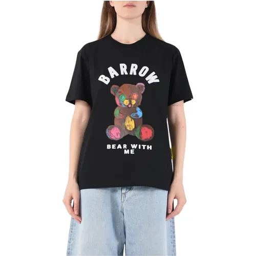 Bedrucktes Baumwoll-T-Shirt Barrow - Barrow - Modalova