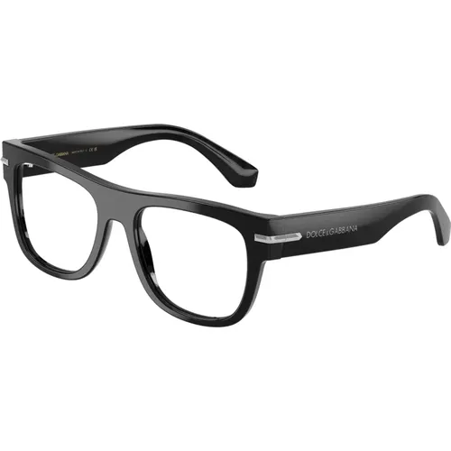 Mode Brille Dg3407 Schwarz 501 , Herren, Größe: 54 MM - Dolce & Gabbana - Modalova