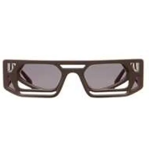 Graue Sonnenbrille Ss24 , Damen, Größe: 48 MM - Kuboraum - Modalova