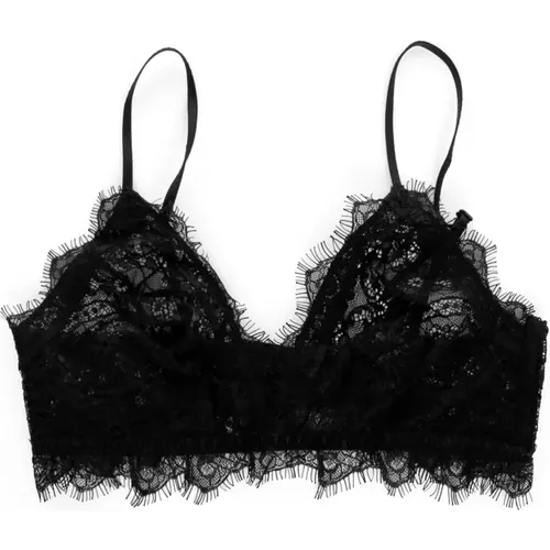 Blumige Spitzen-Bralette , Damen, Größe: XL - Anine Bing - Modalova