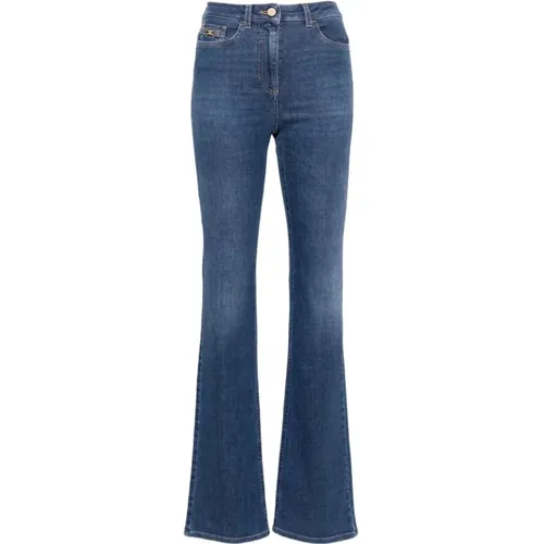Flared Jeans , Damen, Größe: W29 - Elisabetta Franchi - Modalova