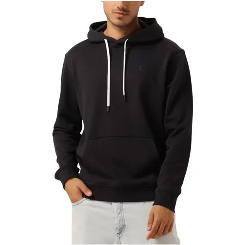 Logo Hoodie Upgrade Moderner Komfort , Herren, Größe: L - Scotch & Soda - Modalova