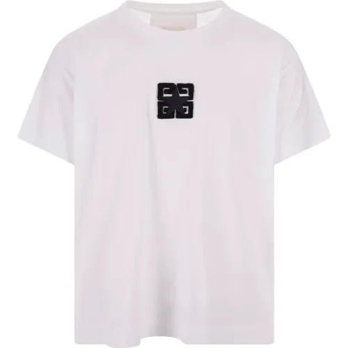 T-shirt with 4G Stars logo , male, Sizes: S, XL, M, L - Givenchy - Modalova