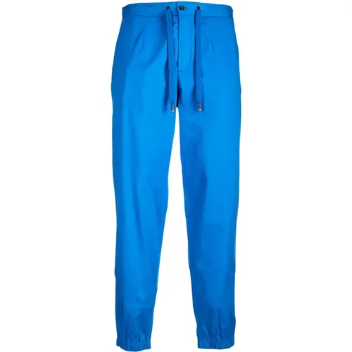 Regular Fit Cotton Pants for All Climates , male, Sizes: M, XL - Dolce & Gabbana - Modalova