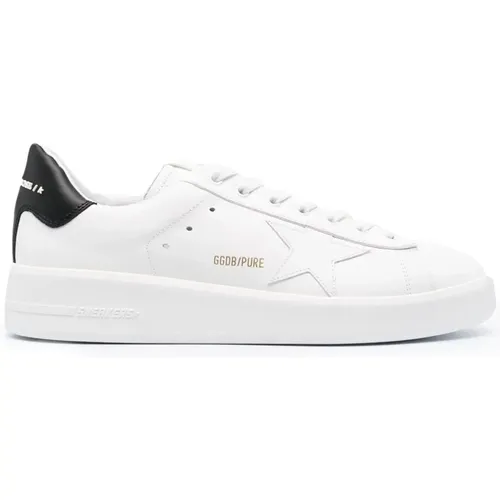 Leather Sneakers Cushioned Sole 3D Logo , male, Sizes: 10 UK, 6 UK, 7 UK - Golden Goose - Modalova