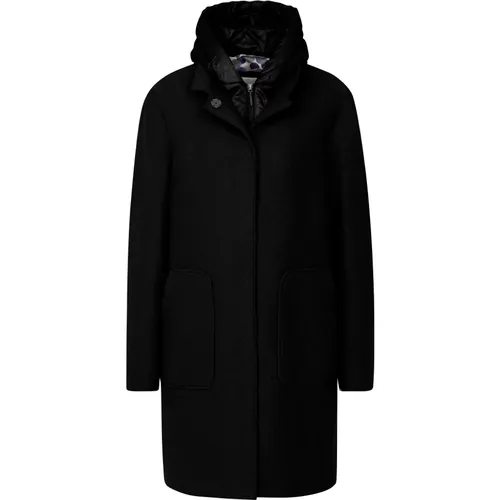 Sporty Parka with Removable Hood , female, Sizes: M, XL, L, 2XL - Bugatti - Modalova