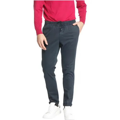 Herren Chino Jogger Hose aus Baumwoll-Modal , Herren, Größe: L - Mason's - Modalova