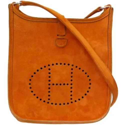 Pre-owned Leather shoulder-bags , female, Sizes: ONE SIZE - Hermès Vintage - Modalova