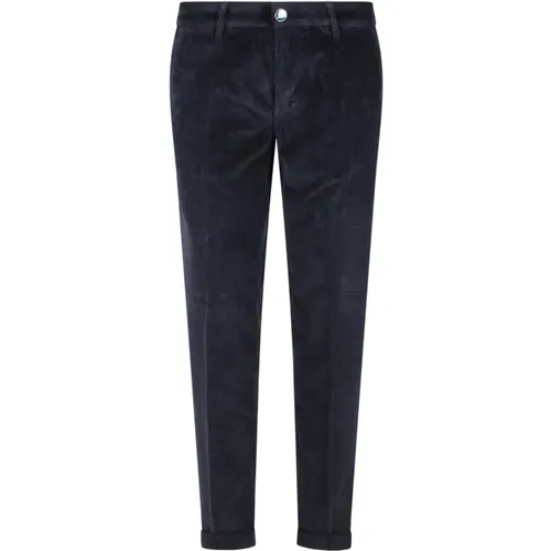 Ribbed Corduroy Chinos Pants , female, Sizes: W31, W34, W33, W32, W30 - Re-Hash - Modalova