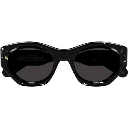 Schwarze Sonnenbrille mit Originalzubehör , Damen, Größe: 53 MM - Chloé - Modalova