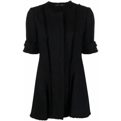 Cotton Tweed Jacket , female, Sizes: S, XS, 2XS - Proenza Schouler - Modalova