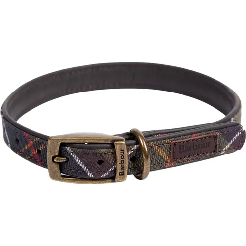 Adjustable Dog Collar Classic Tartan , male, Sizes: L, M, S - Barbour - Modalova