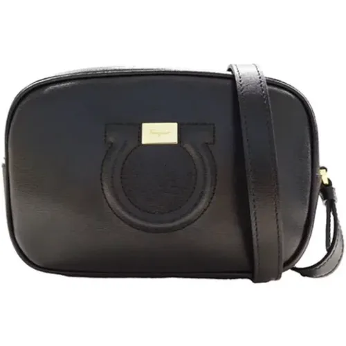 Pre-owned Leather shoulder-bags , female, Sizes: ONE SIZE - Salvatore Ferragamo Pre-owned - Modalova