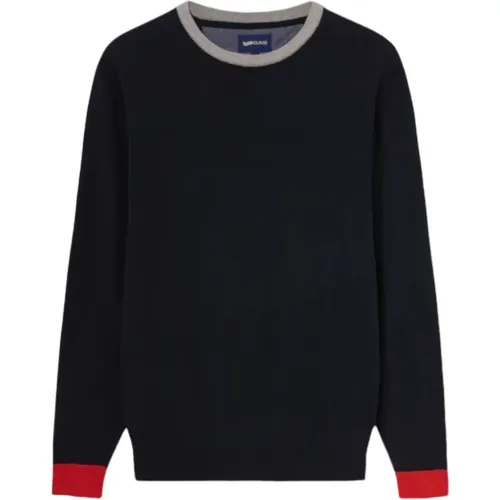 Crew Neck Sweater , male, Sizes: L - GAS - Modalova