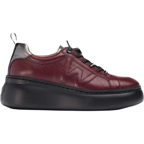 Burgundy Dorita Sneaker , Damen, Größe: 40 EU - Wonders - Modalova