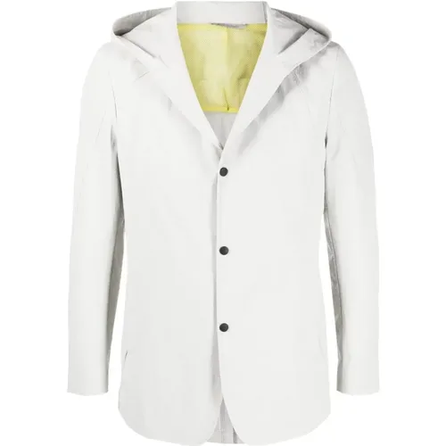 Stylish Hooded Jacket with Button Closure , male, Sizes: XL - Canali - Modalova